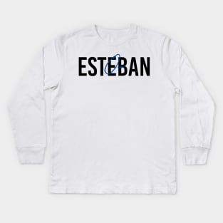 Esteban Ocon Design 2021 Kids Long Sleeve T-Shirt